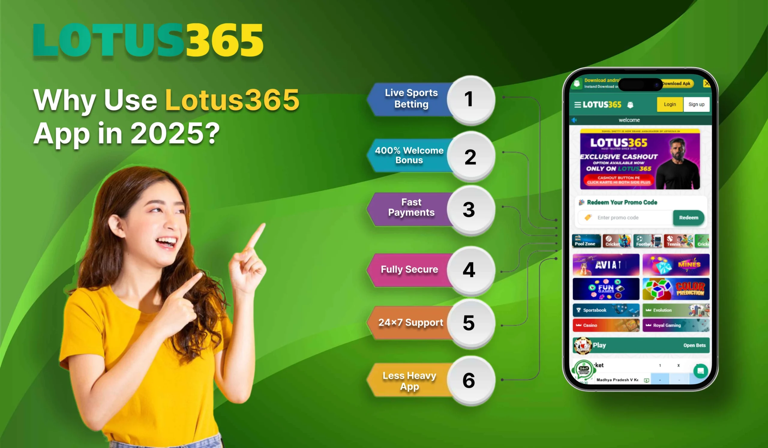 Lotus365 app download