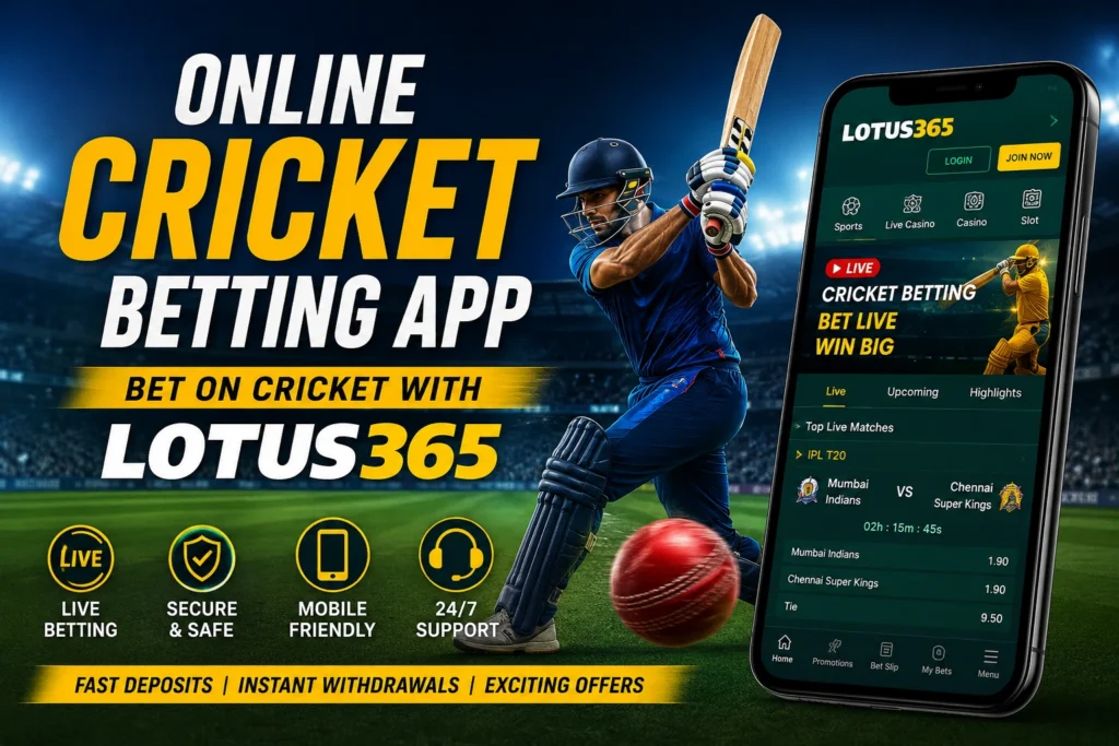 online cricket betting app